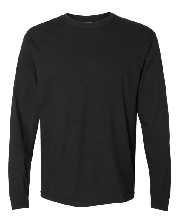 comfort colors garment dyed heavyweight long sleeve t shirt